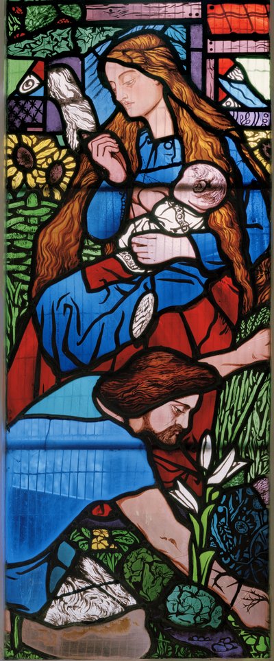 Adam and Eve after the Fall, 1857 by Edward Burne Jones